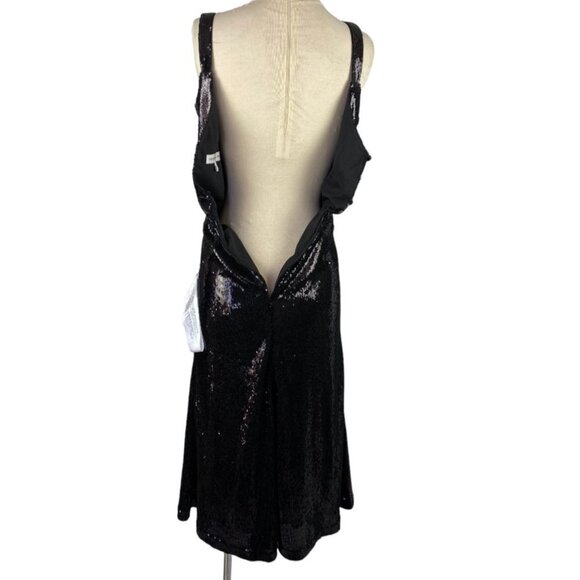 Dress the Population black sequin dress - NWOT - Picture 7 of 13
